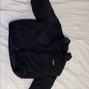 Cropped Black DKNY Coat